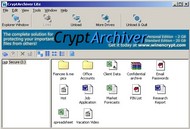 CryptArchiver screenshot